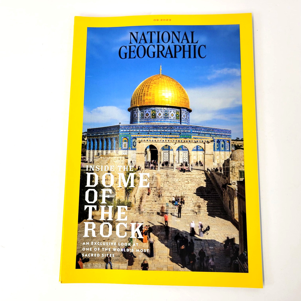 National Geographic Magazine September 2023 Dome Of The Rock Travel Nature‎